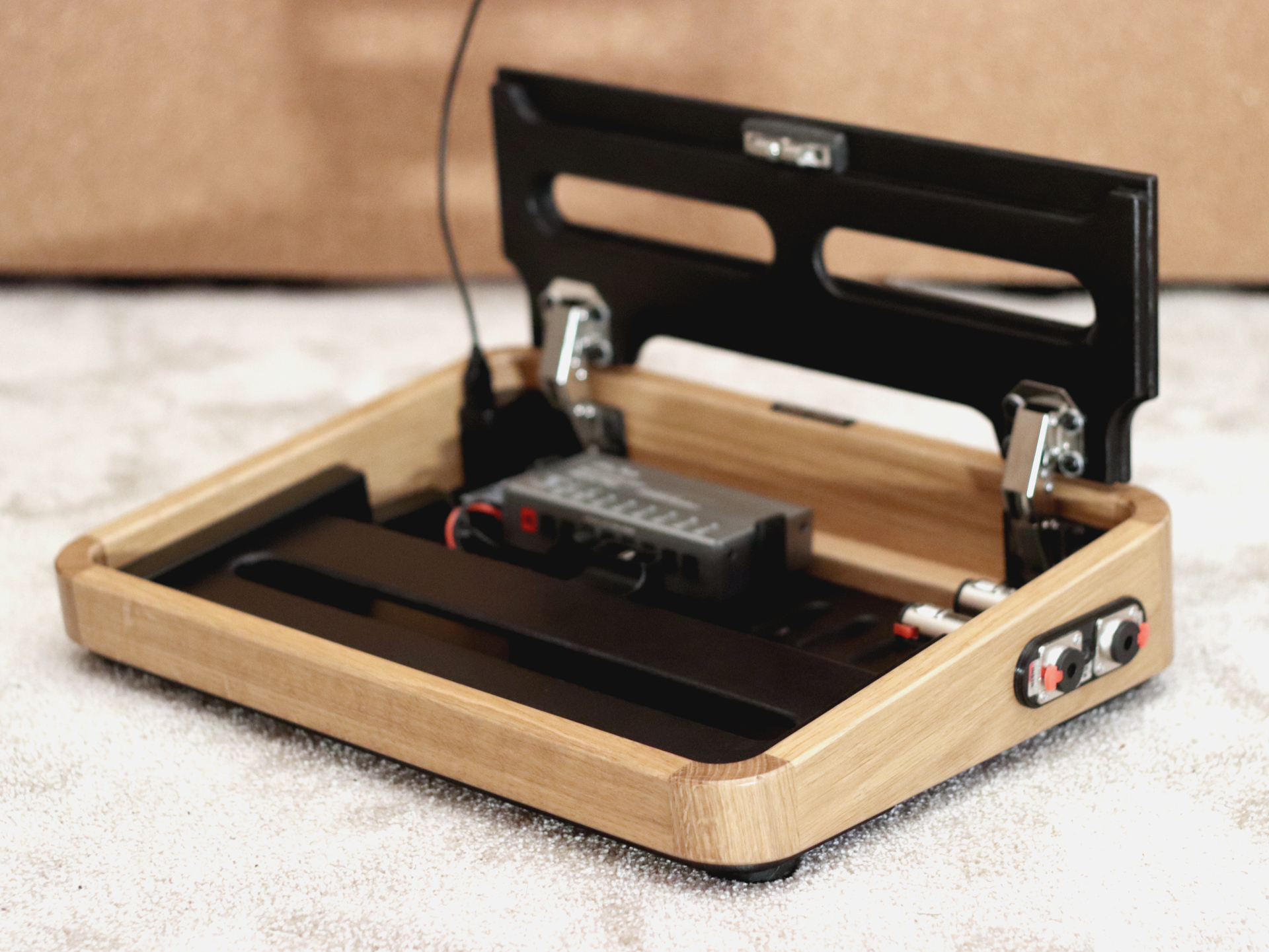 DUO 8 pedalboard pour 8 pedales Renard & Belette avec eclairage