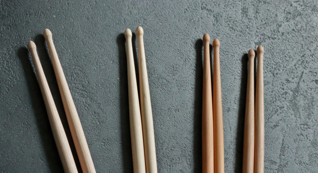 baguettes sur mesure Renard & Belette (drumsticks full custom)