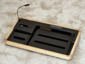 DUO 3-3P pedalboard hybride basse et Keyboard pour 6 pedales avec eclairage Renard & Belette