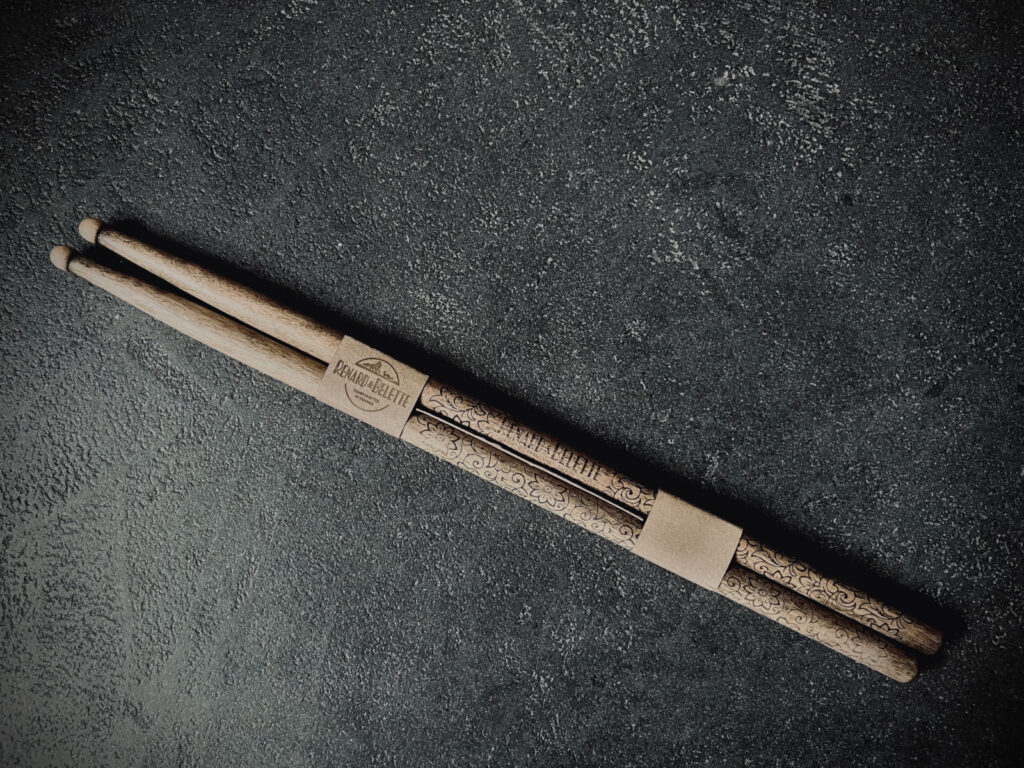 baguettes personnalisées avec motif design