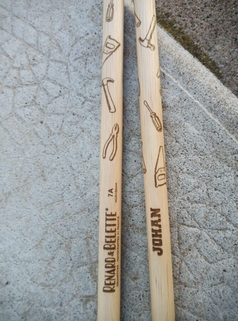 baguettes personnalisées pour enfant