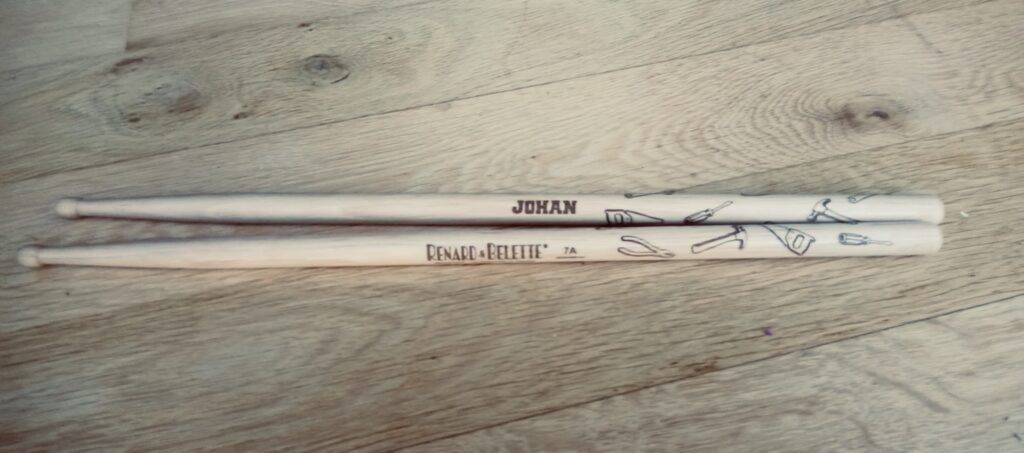 baguettes personnalisées pour enfant